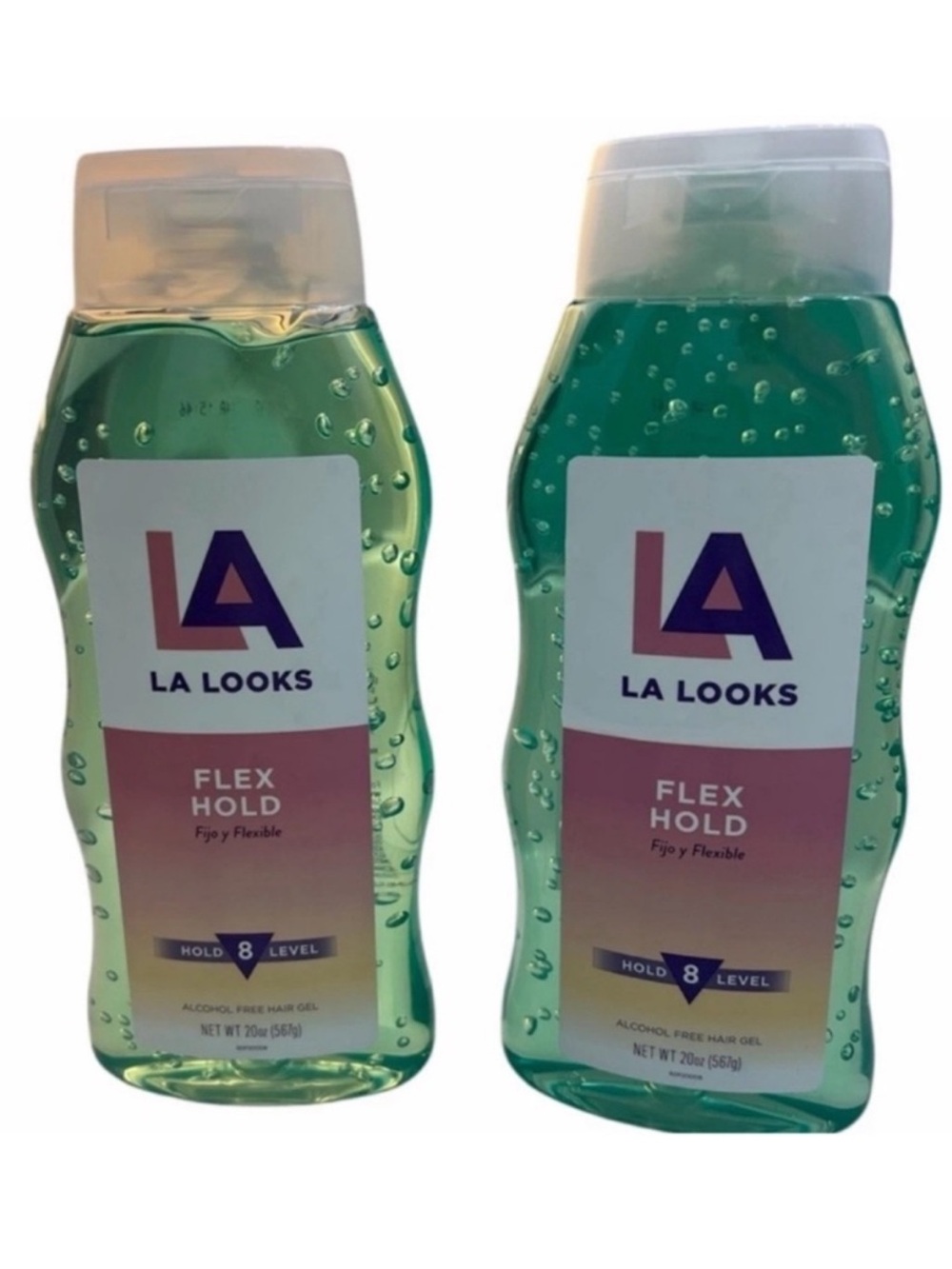 New 2 LA Looks Flex Hold Level 8
Hold Alcohol Free Hair
Gel 20oz New